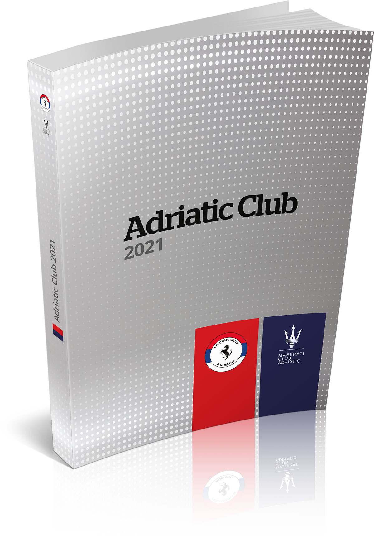 Book cover design Adriatic club 2021