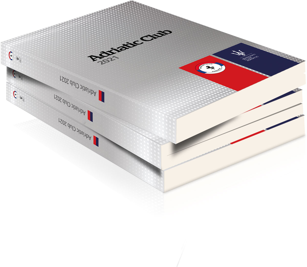 Books Adriatic club 2021 design by Monso Design